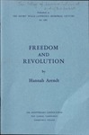 Henry Wells Lawrence Memorial Lectures, Number [6] by Hannah Arendt